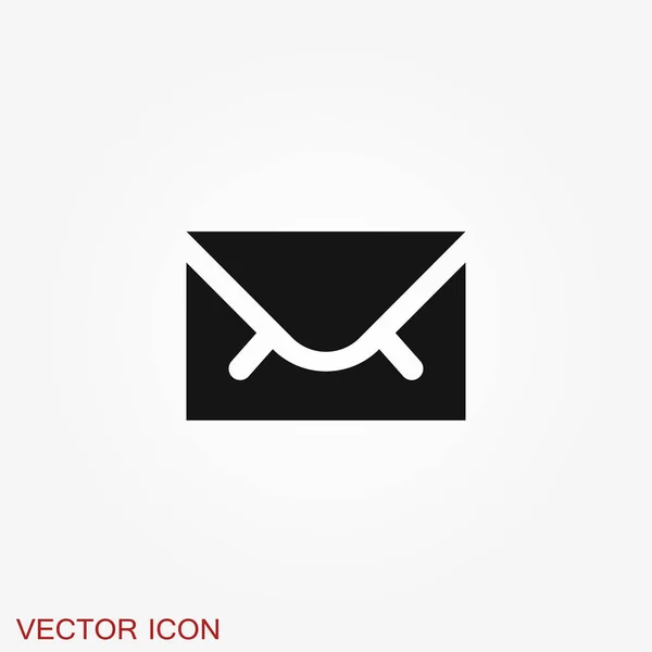 Mail Symbol Illustration Isoliert Für Grafik Und Webdesign — Stockvektor