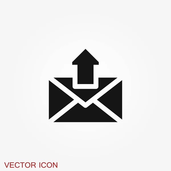 Icône Mail Illustration Isolée Pour Graphisme Web Design — Image vectorielle