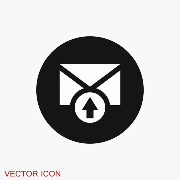 Message Icon Vector Symbol Design — Stock Vector
