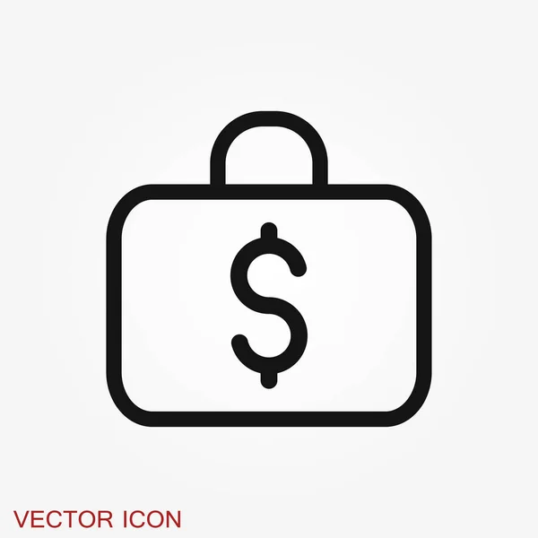 Icono Dinero Para Usar Interfaz Usuario Web Móvil Conjunto Elementos — Vector de stock