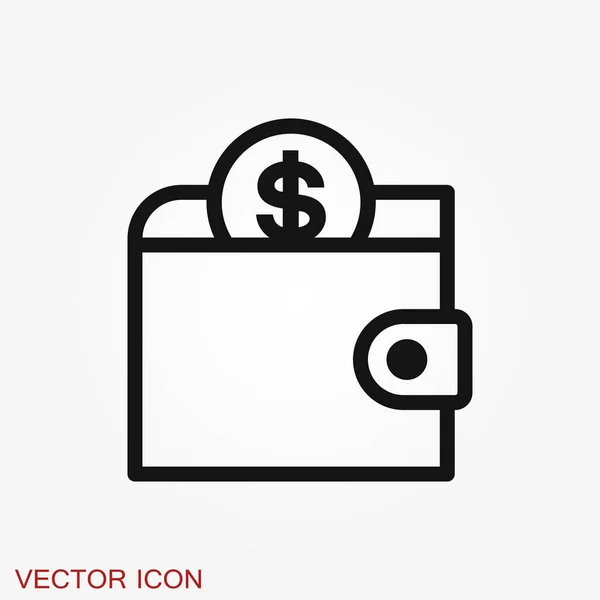 Icono Dinero Para Usar Interfaz Usuario Web Móvil Conjunto Elementos — Vector de stock