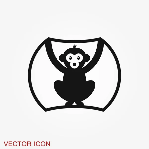 Vector Icono Mono Aislado Fondo — Vector de stock