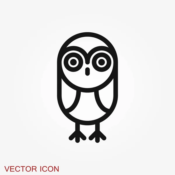 Owl Icon Vector Images Owl — Stock Vector