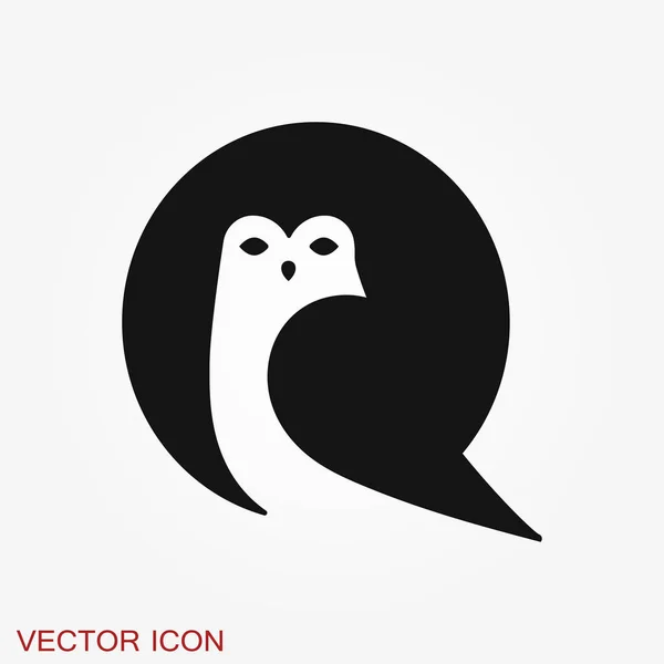 Owl Icon Vector Images Owl — Stock Vector