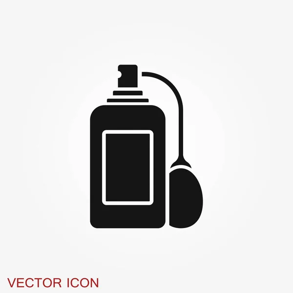 Icono Perfume Silueta Aislada Vectorial Cosméticos Perfume Botellas Utilizaron Formas — Vector de stock