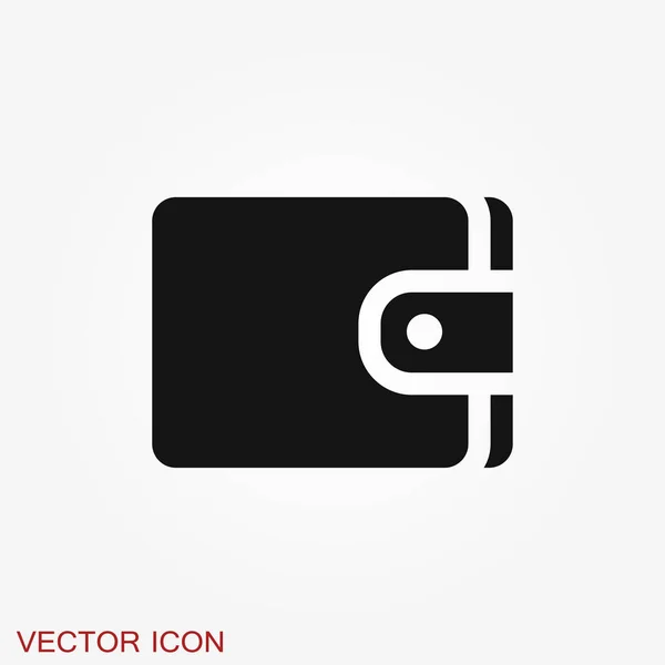 Icône Vectorielle Sac Main Symbole Portefeuille Pour Conception Votre Site — Image vectorielle