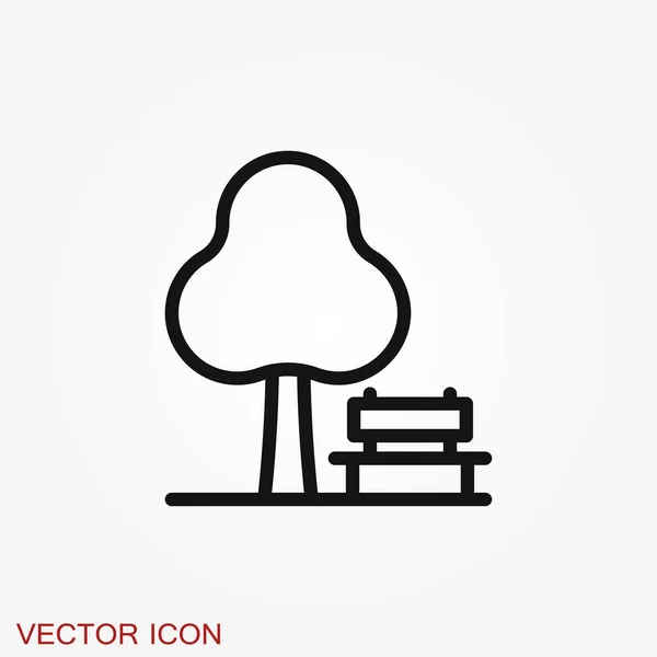 Mengistirahatkan Vektor Ikon Ikon Datar Simbol Istirahat - Stok Vektor