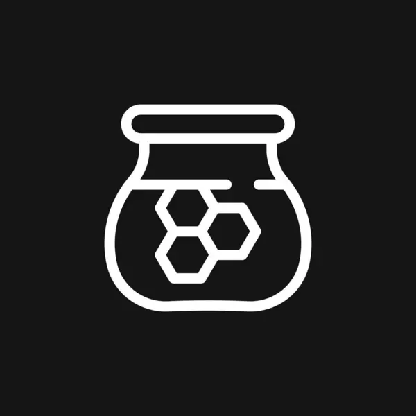 배경에 캡분리 Jar Vector Icon — 스톡 벡터