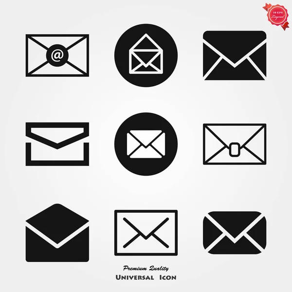 Mail Symbol Illustration Isoliert Für Grafik Und Webdesign — Stockvektor