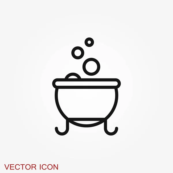 Icône Savon Symbole Nettoyage Isolé Arrière Plan — Image vectorielle