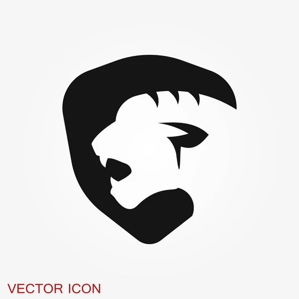 Icono Del Tigre Símbolo Aislado Fondo — Vector de stock