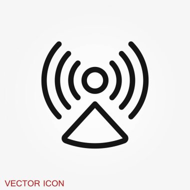 Karı simgesi. Bilgisayar ve ağ bağlantıları arkaplanda izole edilmiş sembol.