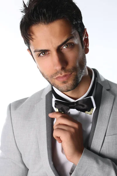 Handsome man wearing a tuxedo — Stock Photo, Image