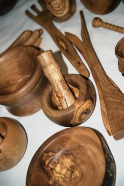 ahşap harç baharat için