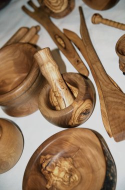 ahşap harç baharat için