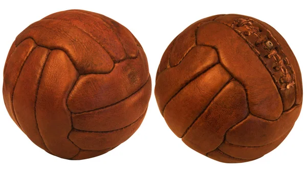eski kahverengi deri topu Voleybol