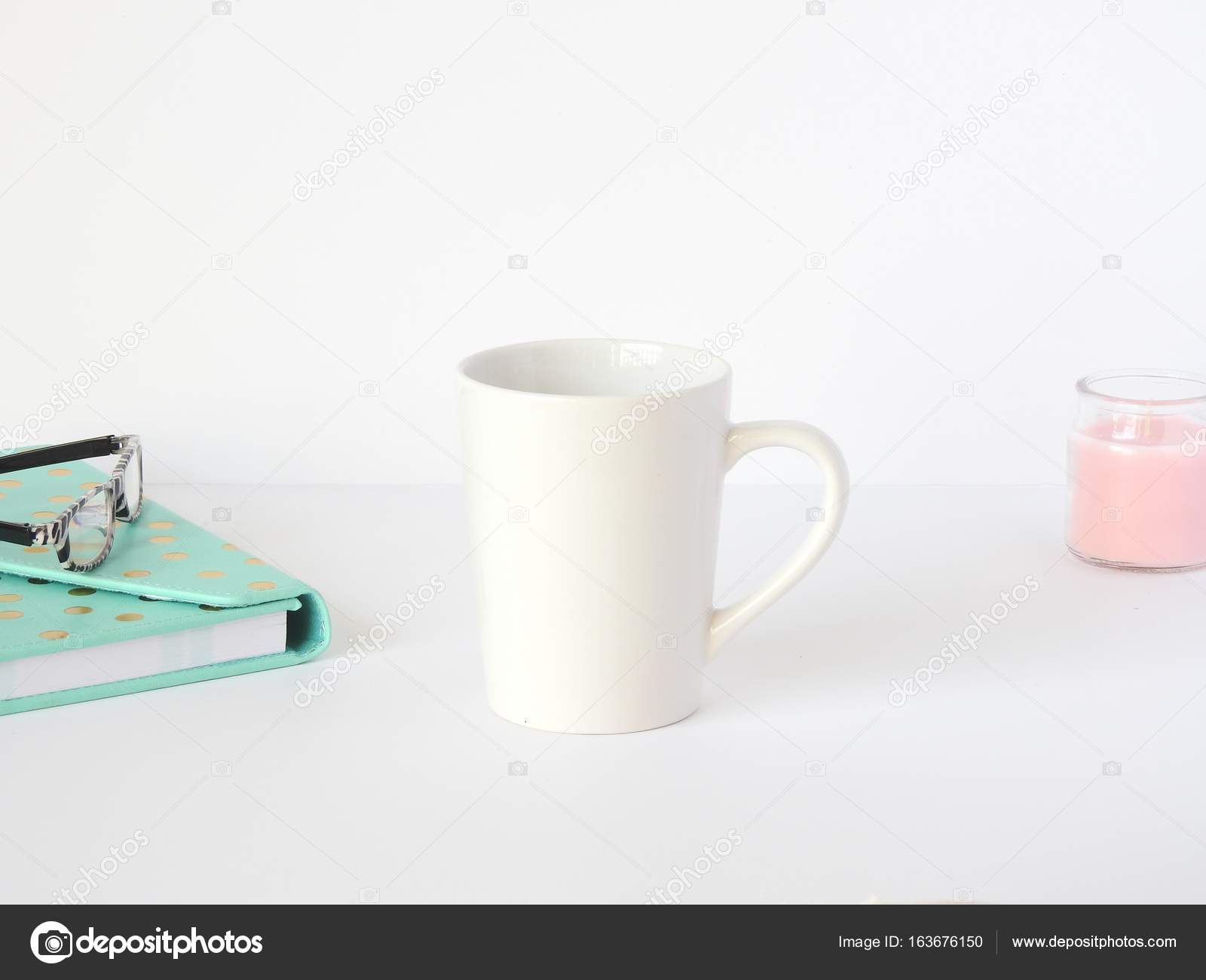 Coffee Mug Styled Stock Photo | Feminine Office | Styled ...