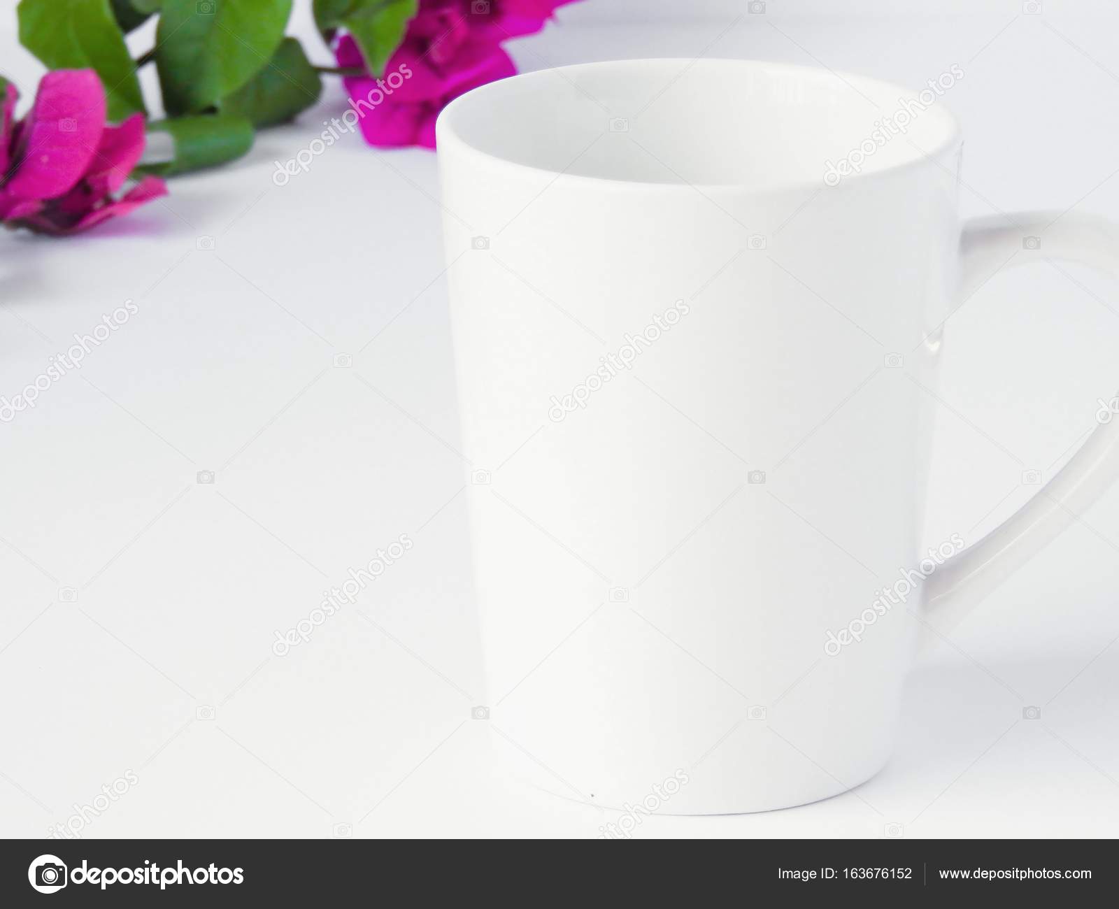 plain white mugs