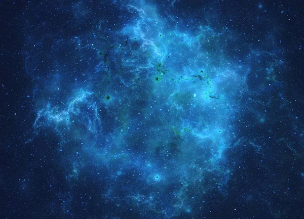 Illustration Space Scene Dark Background — Stock Photo, Image