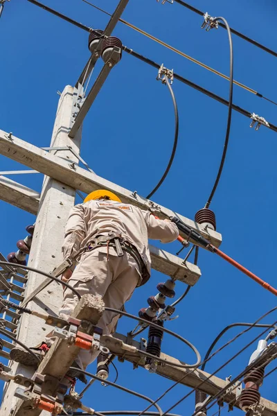 Yüksek voltajın elektriği.