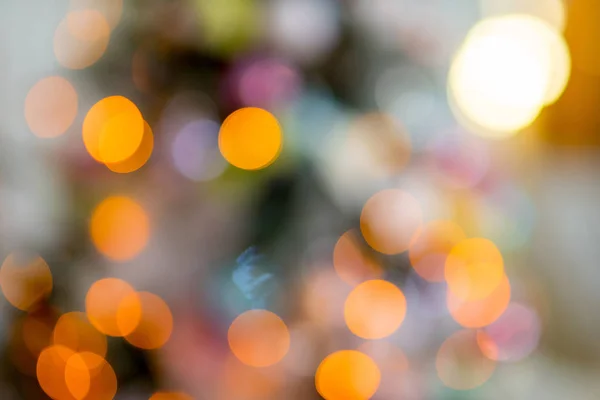 Weihnachten Interieur in Pastellfarben Bokeh — Stockfoto