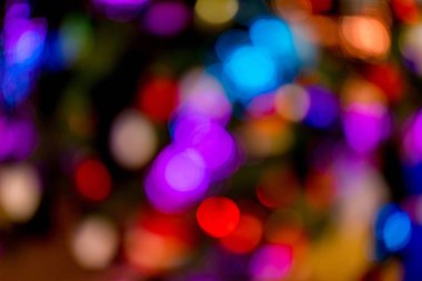 Noel ışıkları arka planı