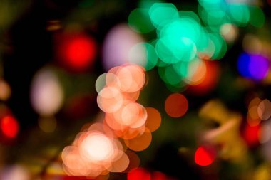 Noel ışıkları arka planı
