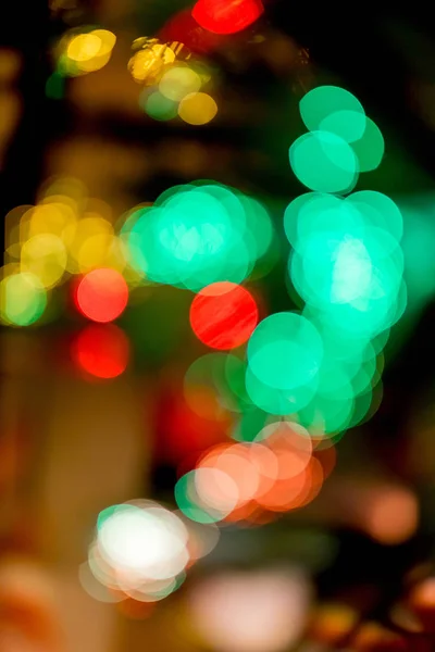 Latar belakang lampu Natal — Stok Foto