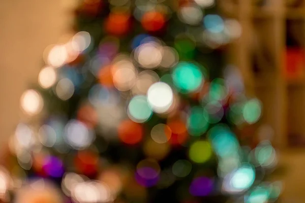 圣诞灯背景 — 图库照片