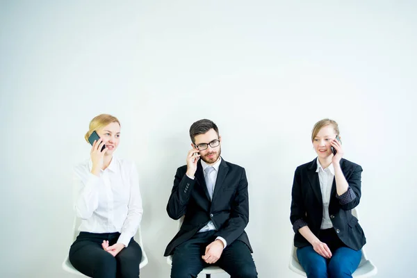 stock image Preparing for a job interview