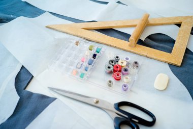 Terzi dikiş araçları