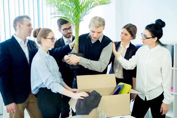 Mitarbeiter wurde entlassen — Stockfoto