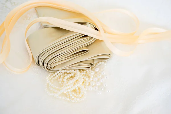 Ferramentas de costura em uma mesa — Fotografia de Stock