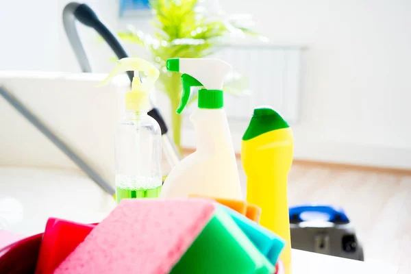 Hus rengöringsprodukter — Stockfoto