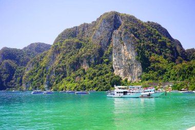 Tayland 'da tropik plaj