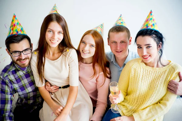 Festa di compleanno a casa — Foto Stock