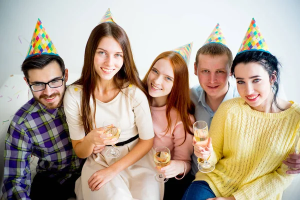 Evde doğum günü partisi — Stok fotoğraf