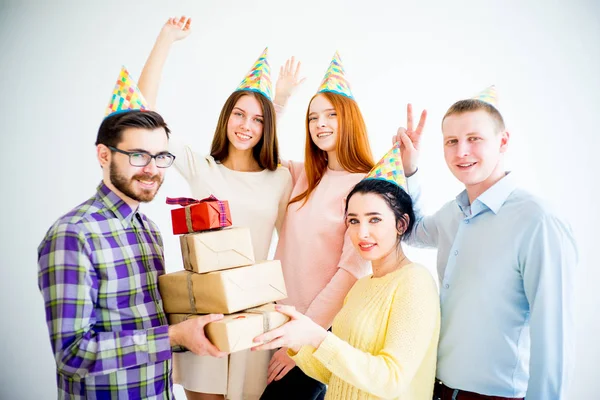 Festa di compleanno a casa — Foto Stock