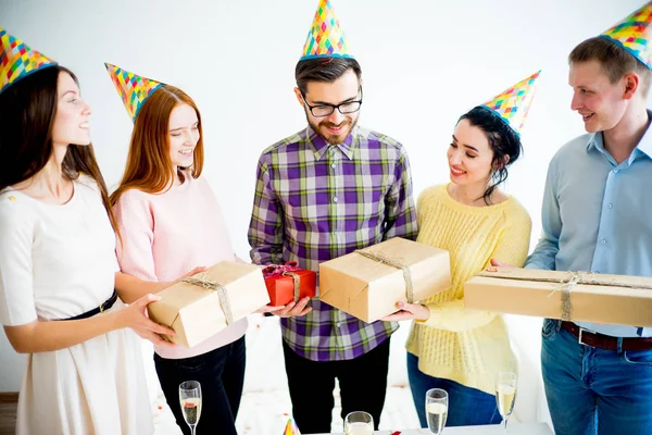 Festa di compleanno a casa — Foto Stock