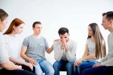 grup terapi oturumu