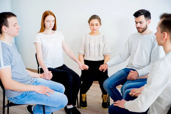 Group therapy in session — Stock Photo, Image