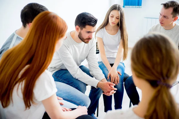 Group therapy in session — Stock Photo, Image