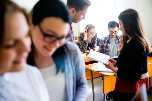 College students on a lecture — Stock Photo, Image