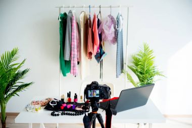 Moda blogger çalışma alanı