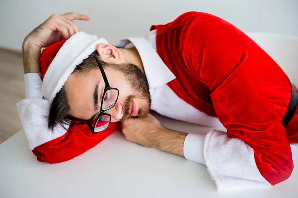 Bored Santa Claus — Stock Photo, Image