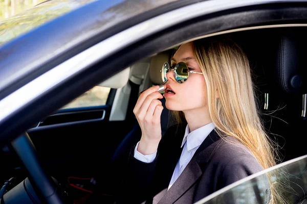 Conceito de condução perigosa — Fotografia de Stock