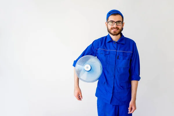 Water delivery service — Stock Photo, Image