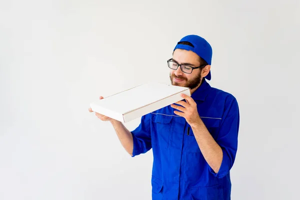Pizza delivery service — Stock Photo, Image