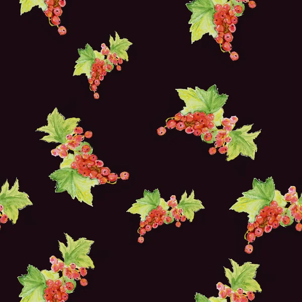 Акварельная иллюстрация ягод — стоковое фото