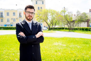 ofis dışında iş adamı